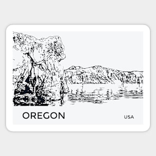 Oregon USA Sticker